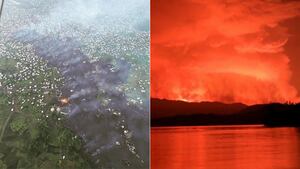 Imagens mostram destruição da erupção do vulcão Nyiragongo; mais de 30 mortos já foram encontrados