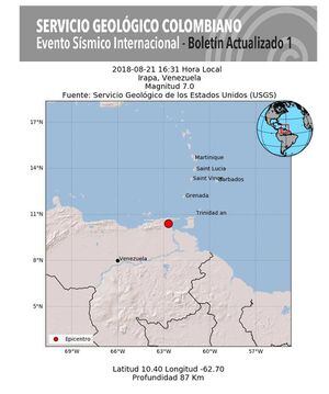 Esta es la razón por la que temblor en Venezuela se sintió en Colombia