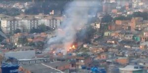 Incêndio atinge sede da escola de samba Independente Tricolor