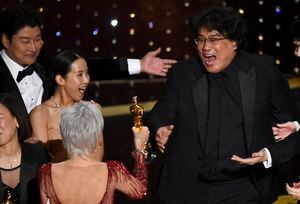 Bong Joon Ho hizo historia en los Oscar con "Parasite": "Estoy listo para beber hasta mañana”