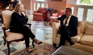 Wanda Vázquez se reúne con exgobernadores