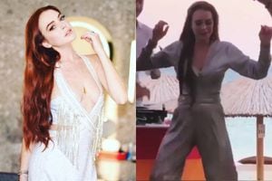 Lindsay Lohan se viraliza en las redes con este comentado vídeo, que ya cuenta con varios memes
