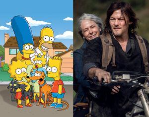 Los Simpson y The Walking Dead le dicen adiós a Fox ¡Estrenan nueva casa!
