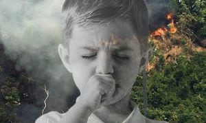 Así han afectado los incendios en el Amazonas a los niños de Brasil