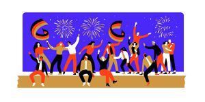 Google celebra el Día de la Unidad Alemana 2019 con un emotivo Doodle