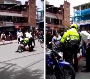 Video: denuncian caso de abuso policial contra un adulto mayor en Bogotá