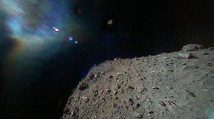 [Fotos] Un éxito: Robots sobre el asteroide Ryugu envían las primeras imágenes