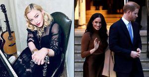 Video: La atrevida propuesta de Madonna a Harry y Meghan Markle