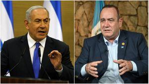 Netanyahu felicita a Giammattei por su victoria electoral y lo llama “amigo de Israel”