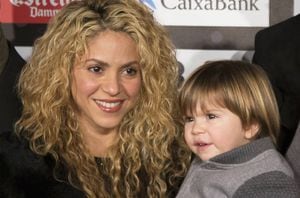 FOTO: Shakira muestra el impresionante cambio de su hijo Sasha:  "Mi niño está creciendo"