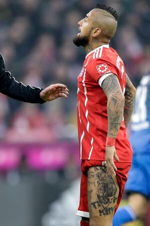 "Otra vez... penal, mier...": la furia de Vidal por el penal no cobrado al Bayern ante Real Madrid