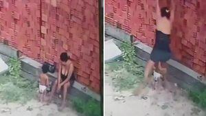 Mãe viraliza ao salvar a vida do filho usado corpo como escudo