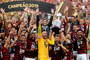 Flamengo le dio vuelta la final a River Plate en los descuentos y de la mano de Gabigol conquistó la Copa Libertadores