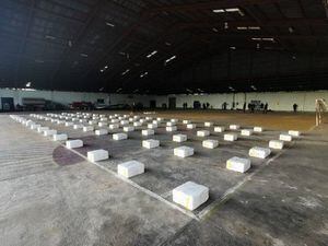 Tras tiroteo en Petén, autoridades localizan cargamento de droga valorado en Q300 millones