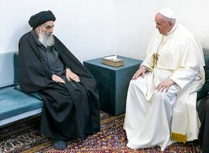 El Papa y líder musulmán iraquí hacen historia en inédito cónclave por la paz