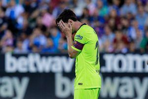 Vidal no jugó por primera vez en un Barça desaparecido que perdió ante el colista Leganés