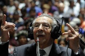 Fallece el general retirado José Efraín Ríos Montt