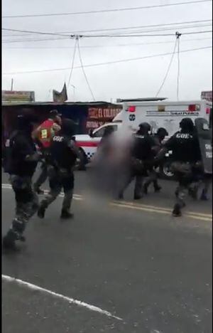 Hombre tomó como rehén a su pareja y la amenazó con un machete en Yahuachi, Guayas