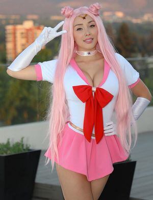 Daniella Chávez se convierte en Sailor Moon