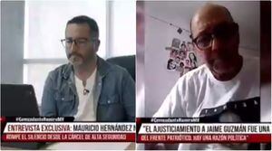 Críticas a Eduardo Fuentes hacen arder las redes tras entrevista al Comandante Ramiro