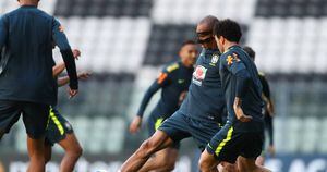 Sem Fagner e Everton, seleção faz primeiro treino em Portugal visando o Panamá