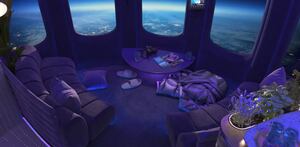 Space Perspective presentó nuevas imágenes de la espectacular vista desde su cápsula espacial