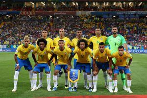 Brasil recuperó a tres de sus figuras lesionadas para enfrentar a Bélgica