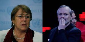 Miguel Bosé arremete contra Michelle Bachelet: "Patética, sin autoridad ni eficacia... merece el más alto desprecio"