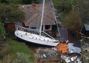 El destructivo paso del ex huracán Florence: 13 víctimas fatales e inundaciones históricas
