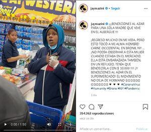 Hombre dona 10 mil dólares a madre que vive en un albergue