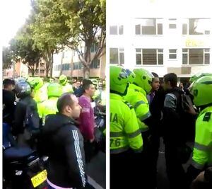 Videos: grave situación de orden público en el norte de Bogotá