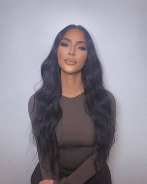 Kim Kardashian revela su truco para tener un increíble cabello