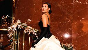 Stephanie del Valle impacta con icónico vestido usado en la Met Gala