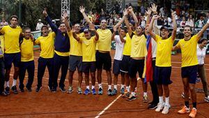 Colombia definió su nómina para afrontar el duelo ante Suecia por Copa Davis