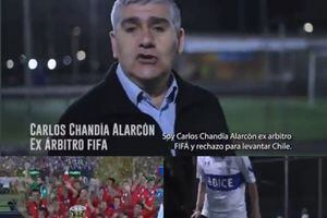 Cuestionan el uso de la Roja y la UC en propaganda de Carlos Chandía en favor del Rechazo
