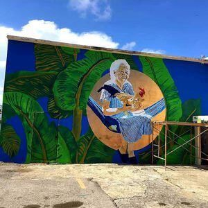 Estrenan impresionantes murales en Guánica