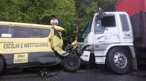 Dos fallecidos tras accidente de tránsito en la vía Aloag- Santo Domingo