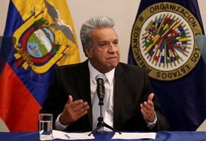 Lenín Moreno renuncia a su pensión vitalicia como exvicepresidente