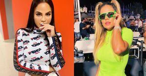 ¿Muy descarado? Natti Natasha copió el look exacto de Karol G