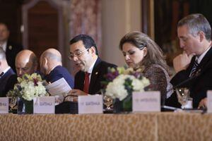 Presidente Morales habla en Washington de “injerencia internacional” en las cortes del país