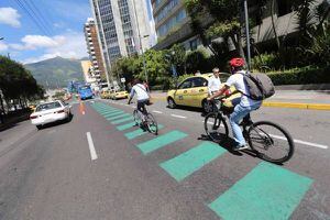 ¿Cuánto tiempo te lleva movilizarte en bicicleta en Quito?