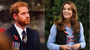 Príncipe Harry teria avisado do nascimento da filha via mensagem de texto à Kate Middleton
