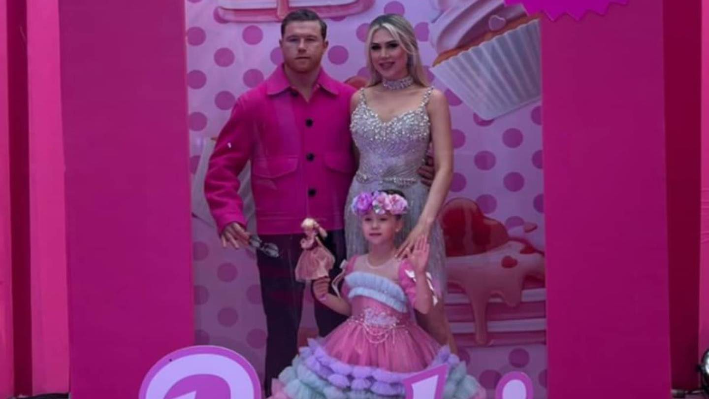 Todos los detalles de la fiesta de la hija del Canelo al estilo Barbie –  Metro World News
