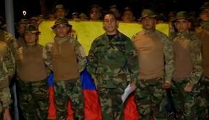 "Hacemos un llamado al resto de nuestros compañeros de armas": grupo de militares venezolanos en Colombia  desconocen a Maduro y apoyan a Juan Guaidó