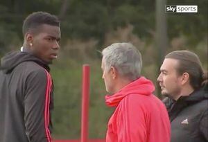 La tensión entre Pogba y Mourinho crece al máximo con un duro cara a cara en el entrenamiento