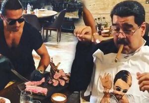 Al chef Salt Bae le está costando caro haberle servido bistec a Maduro