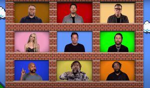 Elenco de Super Mario Bros canta a capela el clásico tema del videojuego