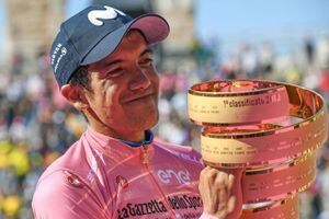 El mensaje de felicitación de Nairo Quintana para Richard Carapaz por su triunfo en el Giro de Italia