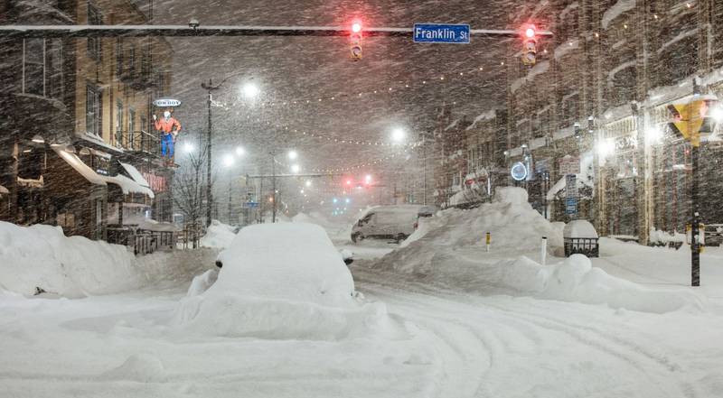 Muchas ciudades se han visto afectadas con la tormenta de nieve | Foto: Referencial