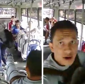 VIDEO: delincuentes ingresan a un bus y roban a los pasajeros